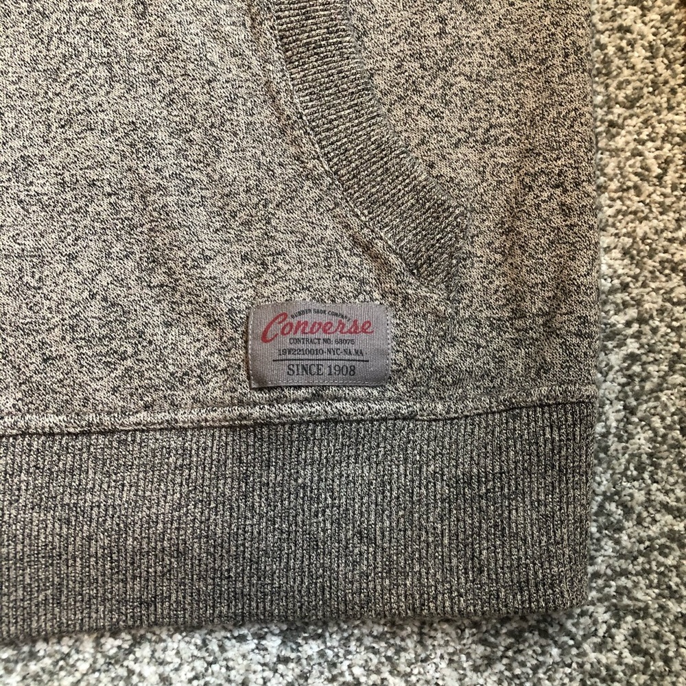 Converse Half Button Up Pullover Sweater - image 3